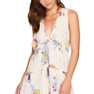 Free People Floral Tiered Haze Tunic